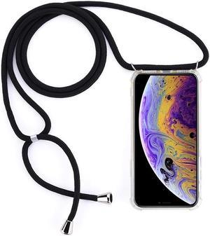 AMZER Pudding TPU Soft Skin X Protection Case With Lanyard for iPhone 11 Pro - Clear