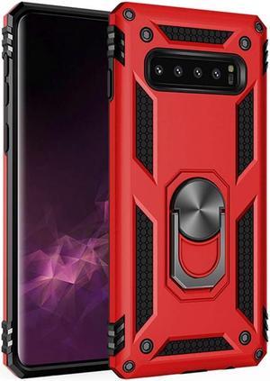 AMZER Sainik Case With 360° Magnetic Ring Holder for Samsung Galaxy S10+