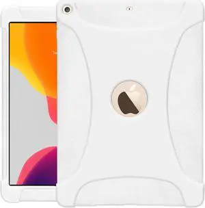 AMZER Shockproof Rugged Silicone Skin Jelly Case for Apple iPad 10.2/iPad 8th Generation 10.2 inch