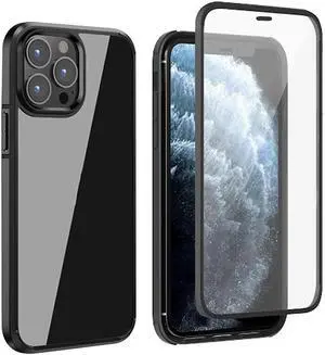 AMZER Crusta Full Body Case with Built-in Tempered Glass for iPhone 13 Pro