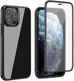 AMZER Crusta Full Body Case with Built-in Tempered Glass for iPhone 13 Pro Max