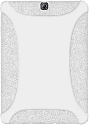 AMZER SILICONE SKIN JELLY CASE - SOLID WHITE FOR SAMSUNG GALAXY TAB S2 9.7 SM-T810