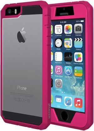 AMZER FULL BODY HYBRID - PINK IPHONE 5/5S