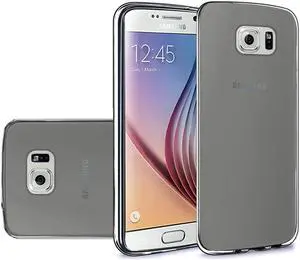 Galaxy S6 Case Premium Samsung Galaxy S6 Soft TPU Case Crystal Transparent Slim Anti-Slip Matte Case Back Protector Cover Shockproof Frosted