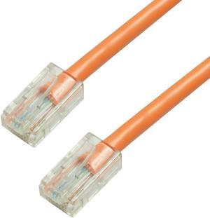 GRANDMAX CAT6 / 100FT/ ORANGE / RJ45, 550MHz, UTP Ethernet Network Patch Cable /NO BOOTS