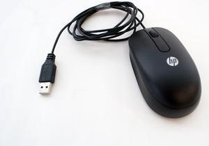 HP 2-button USB Optical Mouse with Scroll Wheel