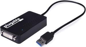 Plugable USB 3.0 to DVI/VGA/HDMI Video Graphics Adapter for Multiple Monitors up to 2048x1152 Supports Windows 10, 8.1, 7, XP, and Mac 10.14+