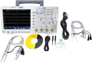 OWON XDS3064E 60MHz 8 Bits Touchscreen Low Noise Digital Oscilloscope 4 Channel 110-240V