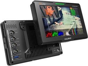 LILLIPUT 7" Q7-12G 7inch 2000nits 12G-SDI Ultra Brightness On-Camera Monitor-12G-SDI x 2 HDMI 2.0 x 1 Tally Output 12G-SDI x 2 HDMI 2.0 x 1 HDR 3D-LUT Waveform level meter Vector scope