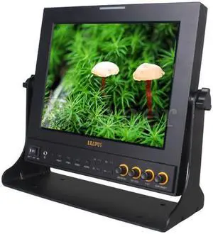 Lilliput 969B/O/P 9.7' IPS SCREEN WITH HDMI IN&OUT DSLR Camera Monitor Histogram/Exposure Sun Shade+Canon LP-E6 plate +Gimbal Bracket+metal suitecase by VIVITEQ INC