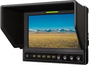 LILLIPUT 662/S 7" 1280X800 IPS Contrast 800:1 3G-SDI Camera-top Monitor with SDI & HDMI cross conversion + F970+LP-E6 Plate + Suitcase + LP-E6 Battery and charger