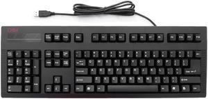 DSI USB Left Handed Wired Keyboard Cherry Mechanical Switch Compatible Window 7