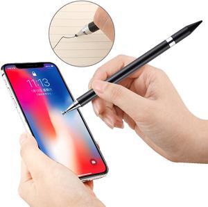 AMZER 2 in 1 Stationery Writing Tools Metal Ballpoint Pen Capacitive Touch Screen Stylus Pen for Phones, Tablets
