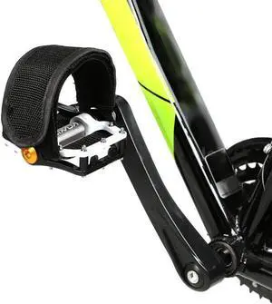 AMZER Bicycle Pedals Bands Feet Set With Anti-slip Straps Beam Foot -  - pack of 2
