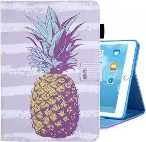 AMZER Coloured Drawing Pattern Horizontal Flip Case with Holder/ Card Slots/ Photo Frame for iPad 10.2/iPad 8th Generation 10.2 inch