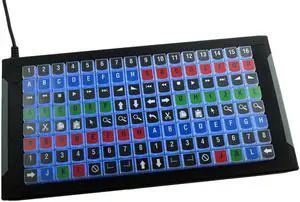 X-Keys XK-128 Programmable USB Keyboard