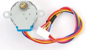 Small Reduction Stepper Motor - 12VDC 48-Step 1/16 Gearing