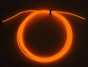 High Brightness Orange Electroluminescent (EL) Wire - 2.5 meters (High brightness, long life) - OEM