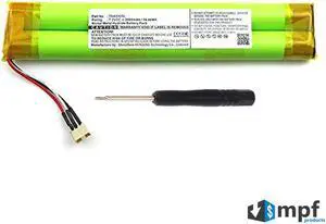 2000mAh Ni-MH Battery Replacement Compatible with TDK Life on Record A33 Wireless Weatherproof Bluetooth Speaker