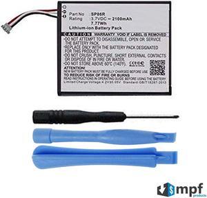 2100mAh SP86R Battery Replacement Compatible with Sony Playstation PS Vita PSV Slim PSV 2000, PCH-2000, PCH-2007