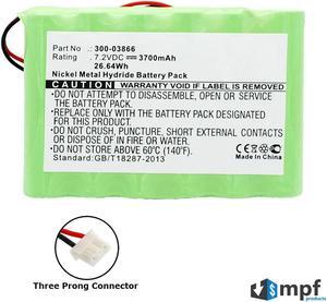 3700mAh 300-03866, LCP500-4B Battery Replacement for Honeywell Lynx 5100, Lynx 5200, Lynx 5210, Lynx Touch 7000 Security Alarm Systems