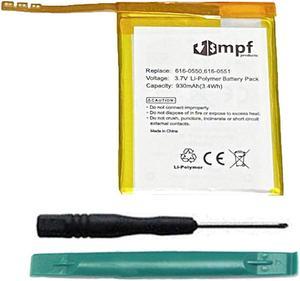930mAh 616-0550, 616-0551 Battery Replacement for Apple iPod Touch 4 (4th Generation) A1367 8GB, 16GB, 32GB, 64GB with Installation Tools
