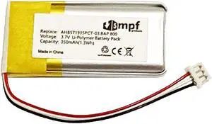 350mAh BAP 800 Battery Replacement Compatible with Sennheiser Flex 5000, RS 5000, Set 880 Digital Wireless Headphones