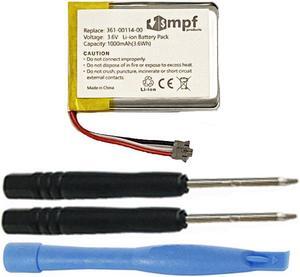 1000mAh 361-00114-00 Battery Replacement Compatible with Garmin inReach Mini Handheld Hiking GPS Satellite Communicator 010-01879-00, 010-01879-01