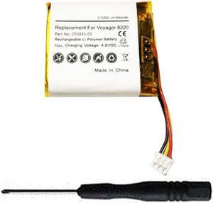 203035-01, 203055-01, 208769-01, 208769-02, 213199-01 Battery Replacement Compatible with Plantronics Voyager 8200, Savi 8220 Wireless Headset