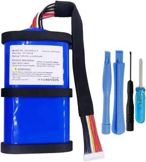 10400mAh ID109GA, ICA068GA Battery Replacement Compatible with JBL Boombox 3 Waterproof Portable Bluetooth Speaker