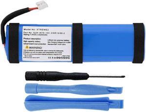 5200MaH SUN-INTE-103,  2INR19/66-2 Battery Replacement Compatible with JBL Xtreme 2 Portable Wireless Bluetooth Speaker