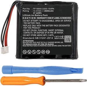 2600mAh TF18650-2200-1S4PA Battery Replacement Compatible with Marshall Kilburn Portable Bluetooth Speaker