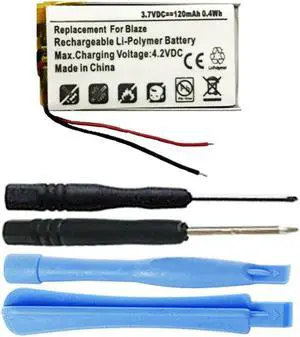 120mAh LSSP321830AE Battery Replacement for Fitbit Blaze Smart Fitness Watch FB502