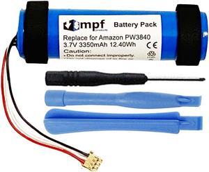 3350mAh 58-000138, R-41019534 Battery Replacement for Amazon Tap PW3840, PW3840KL Portable Bluetooth Speaker