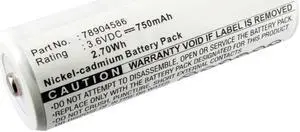 750mAh 72200, 78904586 Battery for Welch-Allyn Otoscope Handle 11720, 11730, 18100, 20000, 21700, 71000, 71010, 71015, 71050, 71054, 71055, 71110, 71150, 71610, 71670, 72200, 72207, 74710, 97210 750mAh 72200, 78904586 Battery for Welch-Allyn Otoscope Handle 11720, 11730, 18100, 20000, 21700, 71000, 71010, 71015, 71050, 71054, 71055, 71110, 71150, 71610, 71670, 72200, 72207, 74710, 97210
