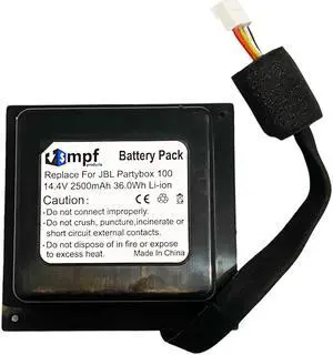 2500mAh SUN-INTE-260 Battery Replacement Compatible with JBL Partybox 100 High Power Portable Wireless Bluetooth Party Speaker