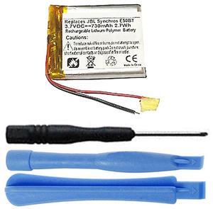 730mAh P433638 High-Capacity Extended Battery Replacement Compatible with JBL Synchros E50BT, E50BTBLK Bluetooth Headphones