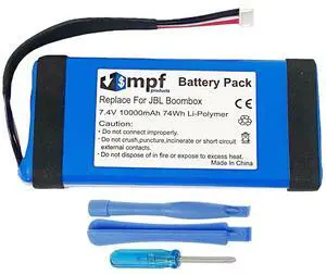 10000mAh GSP0931134 01 Battery Replacement Compatible with JBL Boombox Waterproof Portable Bluetooth Speaker