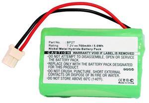 700mAh BP2T, BP-2T, BPRR Battery Replacement Compatible with Dogtra 170NCP, 1400, 1500, 1500NCP, 1600, 1600NCP, 1700, 1800NC, 1802NC, 1804NC, 2000NC, 2000NCP, 2200NCP Dog Collar Transmitters