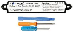 2200mAh 330105, 330105A, 330107, 330107A, 359495, 359498 Battery Replacement Compatible with Bose Soundlink, Soundlink 2, Soundlink 3, Soundtouch 20 Bluetooth Speaker