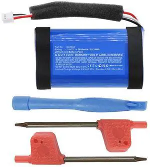 2600mAh C406A2, C406A2-2 Battery Replacement Compatible with Marshall Emberton Portable Bluetooth Speaker