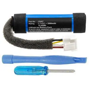 3500mAh ID997 Battery Replacement Compatible with Harman Kardon Onyx Studio 5, Onyx Studio 6 Wireless Bluetooth Speaker 3500mAh ID997 Battery Replacement Compatible with Harman Kardon Onyx Studio 5, Onyx Studio 6 Wireless Bluetooth Speaker