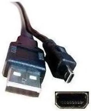 Replacement USB-2 USB-3 USB Cable Cord for Konica Minolta DiMAGE A200, E323, E500, X1 Cradle, X50, X60, Z3, Z5, Z6, Z10, Z20, Dynax 5D, Dynax 7D, Maxxum 5D & Maxxum 7D Digital Cameras