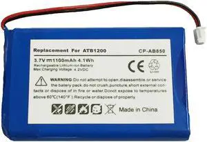 Replacement ATB-850 ATB-950 ATB-1200 Battery for RTI T1 T2 T2+ T2-B T2-C T2-Cs T3 T3-V & TheaterTouch Universal Remote Controllers