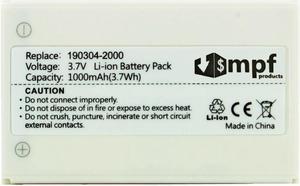 1000mAh High Capacity Replacement R-IG7 NTA2340 Battery for Logitech Harmony 720 785 850 880 885 890 900 & One Advanced Remote Controls 190304-2000 F12440023