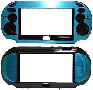 Light blue Aluminum Metal Skin Protective Cover Case for Sony PS Vita PSV Console