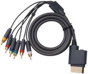 Component Audio Video HDTV AV Cable Cord for Microsoft Xbox 360 Console