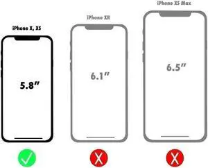 Tech21 Pure Clear Series Hard Case for Apple iPhone Xs / X - Clear