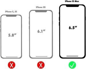 Gear4 Piccadilly Series Case for Apple iPhone XS Max - Clear/Black