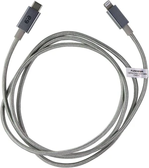 PureGear (4-Foot) Braided USB-C to Lightning 8-Pin Charge/Sync Cable - Gray PureGear (4-Foot) Braided USB-C to Lightning 8-Pin Charge/Sync Cable - Gray